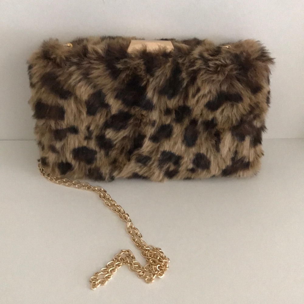 Pink Haley Animal Print Purse